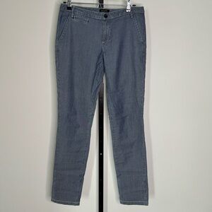 Massimo Dutti Blue Skinny Pants
